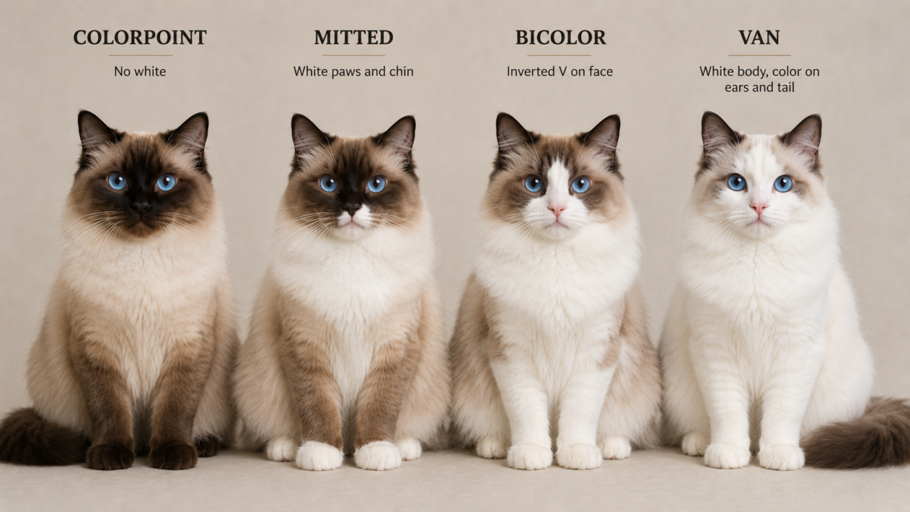 Ragdoll Cat Colors: Complete Identification Guide 2026