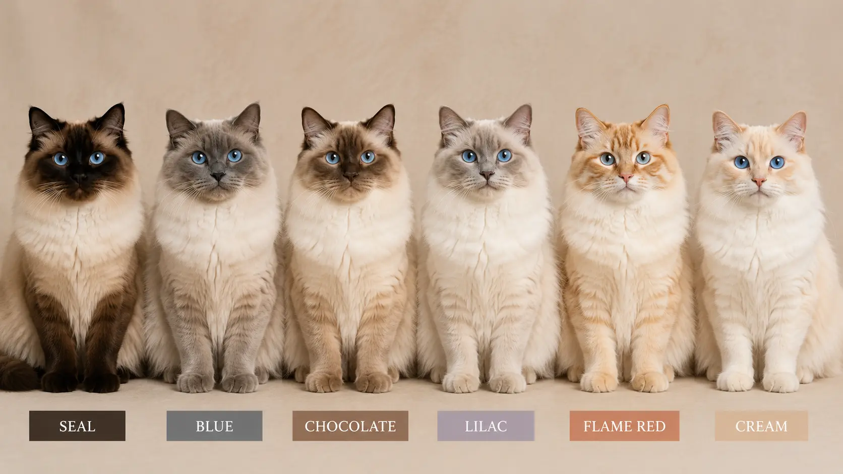 Ragdoll Cat Colors: Complete Identification Guide 2026