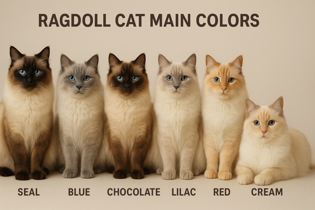 Ragdoll Cat Colors and Patterns Explained Full Guide