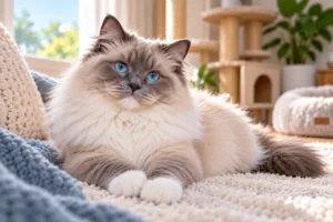 Blue Mitted Ragdoll cat care guide grooming fountain bed carrier cat tree 2026 products_result