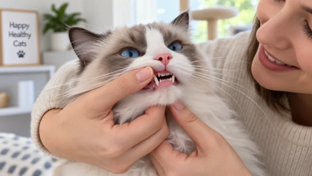 Ragdoll Cat Dental Care: Complete Guide to Protecting Your Cat's Teeth, Gums and Long-Term Health 3 Ragdoll cat dental care with healthy teeth and gums. result